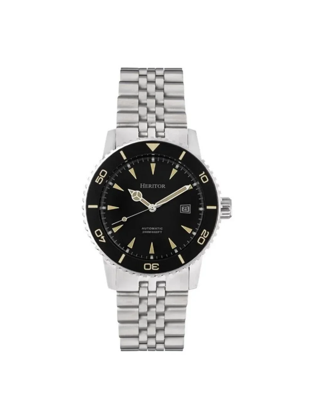 NWT Heritor Hurst Black Dial Automatic Men's Watch